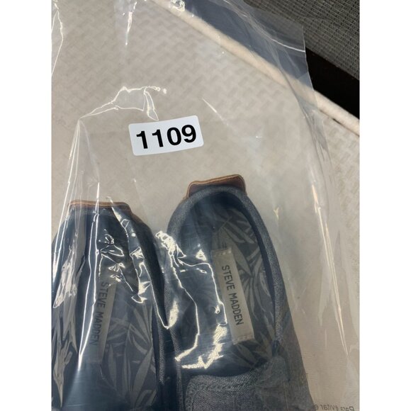 Steve Madden Mens Size 8 Gray Slip-On Shoes With Tan Accent - Picture 7 of 7